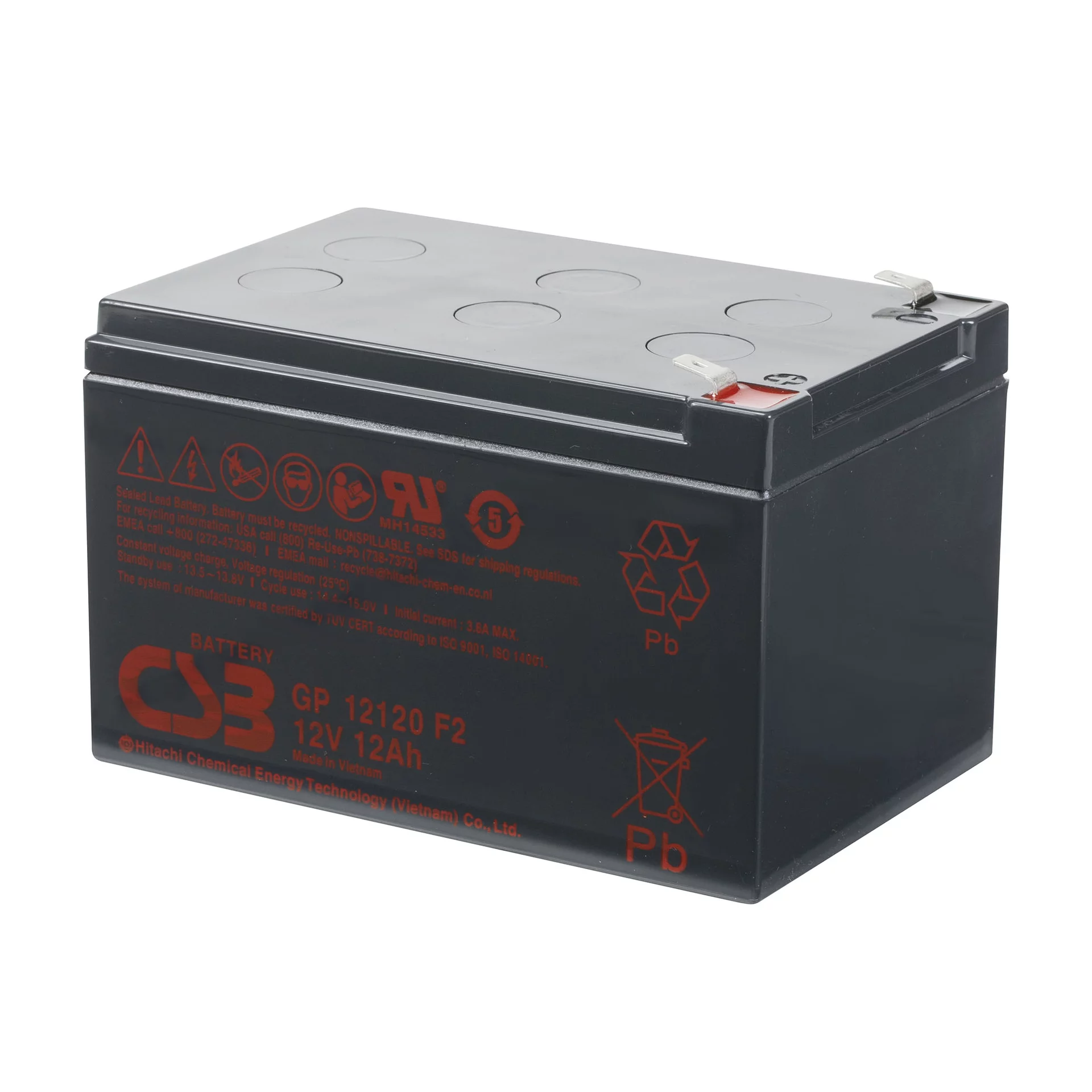Аккумулятор CSB GP 12120 F2 купить в НАГ: цена, отзывы, характеристики ...